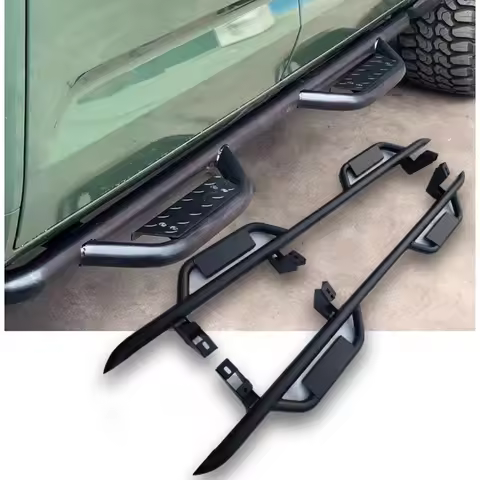 Intelligent Library Auto Accessories-4Runner Running Boards Side Step For Hilux Pick-up Revo Vigo Ta