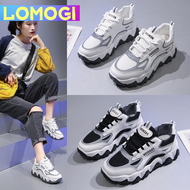 LOMOGI Korean Fashion Old Shoes Women 2020 Autumn and Winter Small Daisy Flower New Trend All-match Sneakers