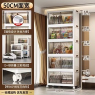 1 Multi-layer Household Storage Cabinet Foldable And Stackable Plastic No Installation Required Suit