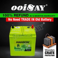 AMARON M42R - 60B20R (EFB) - Stop Start Battery - Car Battery - Aruz Eco-Idle, Myvi Eco Idle 2022
