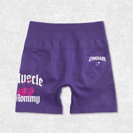 Gymshark Shark Shorts Hip-Lifting Shaping Squat Fitness Pants Moisture Absorption Wicking Leggings S