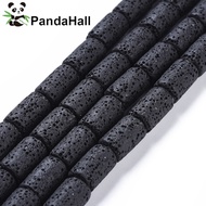 1strand Beads Strands Dyed Column Black about 8mm in diameter 14~15mm long hole: 2~2.5mm about 27pcs