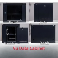 CentRacks 9U CCTV Recorder Stand Rack Wall Hanging Network Cabinet Glass door network router enclosu