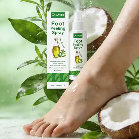 OceAura Foot Peeling Spray Salicylic Acid Smooth Feet Callus Remover Exfoliator Foot Moisturizing Hy