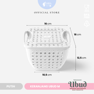 CJP Kiara Keranjang Ubud Rotan Tempat Penyimpanan Hampers dan Souvenir Serba Guna Ada Tutup