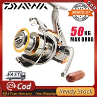 DAIWA Reel Spinning Fishing Reel Mesin Pancing 50KG Max Drag Reel Bc Spinning Reel Baitcasting Reel