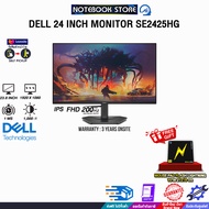 [ผ่อน 0% 3 ด.]DELL 24 INCH MONITOR SE2425HG (IPS FHD 200Hz)/ประกัน 3 Years Onsite