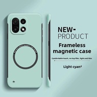 Ultra Thin PC Frameless Magnetic Phone Case for One Plus 15 R 13 13R 12 R 11 11R NORD CE5 ACE5 6 Pro