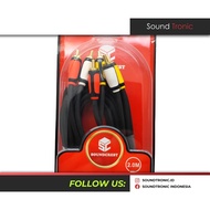 SOUNDCREST AV Audio Video Cable 3 RCA to 3 RCA 2M