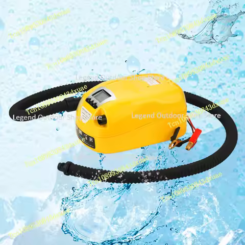 Electrical High Pressure DC12V Electric Air Pump Inflatable Boat Dinghy Raft Sup Surf Board Stand Up