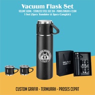 TERMOS Vacuum Flask Set, Tumbler Vacuum Flask Set, Thumbler Vacuum Flask Set, Tumbler Vacuum Flask S