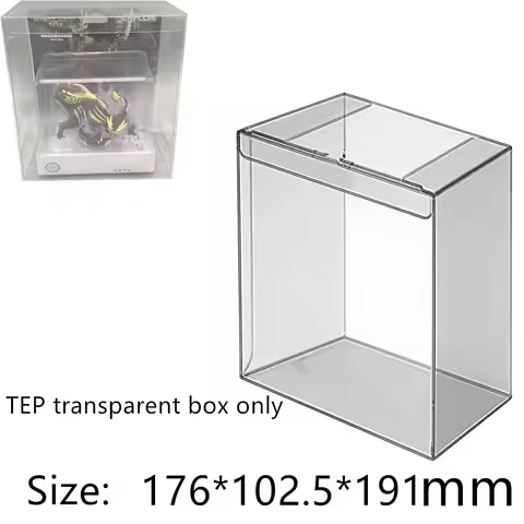 Transparent Box Protector For Monster Hunter: Rise Magnamalo amiibo Collect Boxes TEP Storage Game S