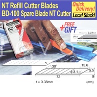NT BD-100 - Replacement Blade - 50 pcs cutter refill