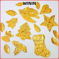 WININ Engraving Drawing paper, Gold Foil 20*30cm Aluminum Foil Art Paper, making Engraving DIY Handm