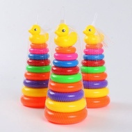 [Mã 99LSSALE1 giảm 10K đơn 99K] Tháp Xếp 9 Vòng - Đồ Chơi Tháp Xếp Hình Con Vịt Cho Bé Phát Triển Tr