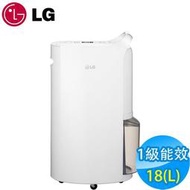 LG樂金 18L 1級變頻PuriCare WiFi變頻除濕機-白色/18公升 MD181QWK1