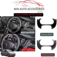 PROTON EXORA INTERIOR COVER/ METER  COVER CARBON FIBER/ GLOSSY BLACK COVER