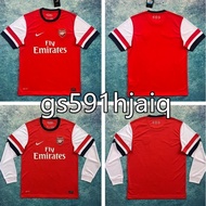 12-13 Arsenal Home Retro Jersey Long Sleeve Soccer Jersey Thai Edition Top Quality