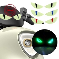 Motorcycle Luminous 3d Devil Eye Sticker Universal Suitable For Ebike Motorcycle T3g0