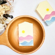 【24h出貨】旭日-葡萄籽玄米桃膠美妍皂 聖誕禮物 交換禮物 禮盒