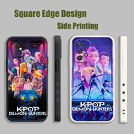 Casing For Vivo Y91/Y93/Y91i/Y95 Y91C Y15A Y15S Y53 V11i Z3i S1 V21e Y76 Kpop Demon Hunters Pink Aes