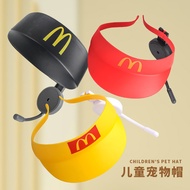 McDonald's Hat Sun Hat Play House Toy Set Walkie-Talkie Hat McDonald's Red Hat McDonald's Red Hat Mc