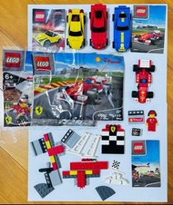二手 LEGO Shell V-Power 蜆殼油站 V能量 法拉利  回力車 4 款 Ferrari40190 40191 4192 40193 衝綫終點 40194 Finish Line & P