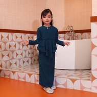 EVELYN KIDS - KURUNG PEPLUM CHIFFON FLOWY MODERN