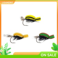 【June New Arrivals】XB085 Foam For Beetle Dry Fly Fishing Lure 3 Pack Size 6# with Hook for Fly