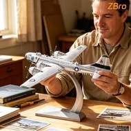 1: 144 World War II Aircraft Model Alloy B-29 Bomber American b29 Simulation Static Military Model F