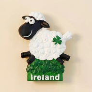 Ireland, Belfast, Sheep,3D Stereoscopic，Tourism Souvenirs，Resin Painting，Decoration Home，Refrigerato