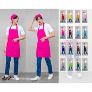 Chef apron barista/ apron barista chef apron kitchen apron kitchen apron kitchen apron plain pink fu