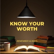 [sgstock] Know Your Worth: Remember Always - [Paperback]