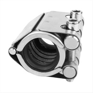 Pipe Repair Clamp Kit- Pipe Coupling Clamp for Plastic&Metal Pipes Emergency Duty Leak Sealer 3/4 In