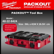 Milwaukee Packout Tool Box / 48-22-8424 / Bekas Simpanan / Tool Box / Storage Box