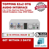 [🎶SG] TOPPING E2x2 OTG USB Professional Audio Interface