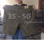 Fyp on [BSD] JUMBO SHORT CARGO PANTS FOR MEN 36 38 40 42 44 46 48 50 BIGSIZE SHORT MEN'S CARGO PANTS