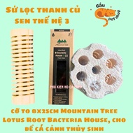 3rd generation Lotus Root filter ceramic, large size 8x25cm Mountain Tree Lotus Root Bacteria House,