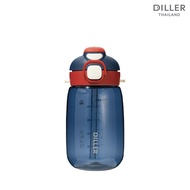 [ส่งจากไทย] Diller Tritan Flask 550ml D70 กระติกน้ำฝากดแบบดื่มและดูด 2in1พร้อมสายสะพาย ฝากด2ชั้นแบบห