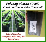Polybag Tanaman ukuran 40x40 isi 30 lembar / Polybag tani 40x40 isi 30pcs