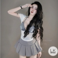 Short skirt set, lady's skirt set three Piece hot hit G402