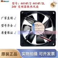 Germany ebmpapst 12025 12CM TYP 4414F/2L 24V Inverter Cooling Fan