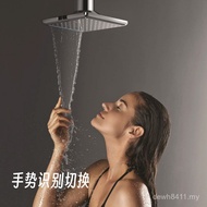 Hydroelectric Shower switch Spray Smart Music Patented Gesture Multi-Function Induction Spray Top i-