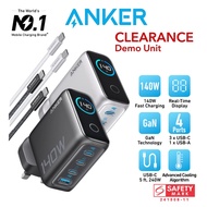 [Demo Unit Clearance] Anker Charger 140W 4-Port PD 3.1 with USB C Cable Fast Charging USB C GaN Char