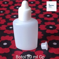 100 pcs cup 20cc 20 cc 20ml 20 ML 20gr 20 gram Plastic bottle/ Dropper bottle/ liquid bottle/ hdpe b
