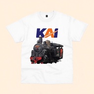 Baju kaos anak kereta api uap indonesia lokomotif uap B2502