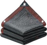 YVYKFZD Shading Net with Grommets Pergola, Shade Cloth HDPE Sunblock Sun Shade UV Resistant Netting,