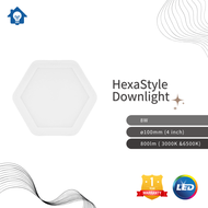 Philips HexaStyle LED Recessed Downlight ( 3000K / 6500K )