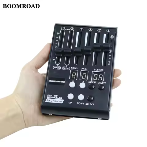 New Mini Stage Lighting Effect DJ Controller Disco Light Dmx Controller Led Stage Light 54ch DJ Cons