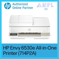 NEW HP Envy 6530e All-in-One Printer | Print, copy, scan, mobile fax | Duplex printing | USB; Wirele
